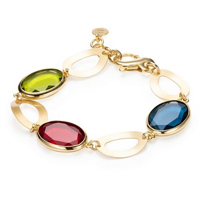 B-Ware THOMAS & SOHN Schmucksteine Armband keramikbeschichtet