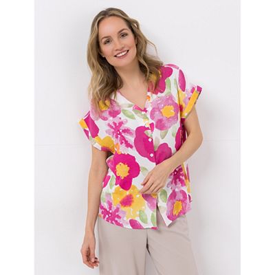 Thumbnail - B-Ware KIM & CO. Bluse Struktur-Popeline leicht elastisch