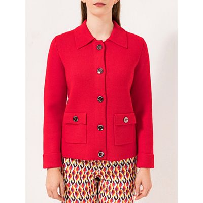 Thumbnail - B-Ware STEFFEN SCHRAUT Strickjacke mit Kragen Knopfleiste