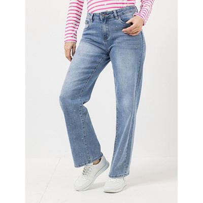 B-Ware STEFFEN SCHRAUT Jeanshose lange Länge Nieten-Details