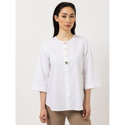 B-Ware STEFFEN SCHRAUT Bluse, 3/4 Arm Armriegel Schmuckknöpfe