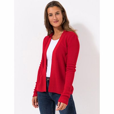 B-Ware CASHMASOFT Cardigan, 1/1-Arm Cashmeregriff Strukturstrick