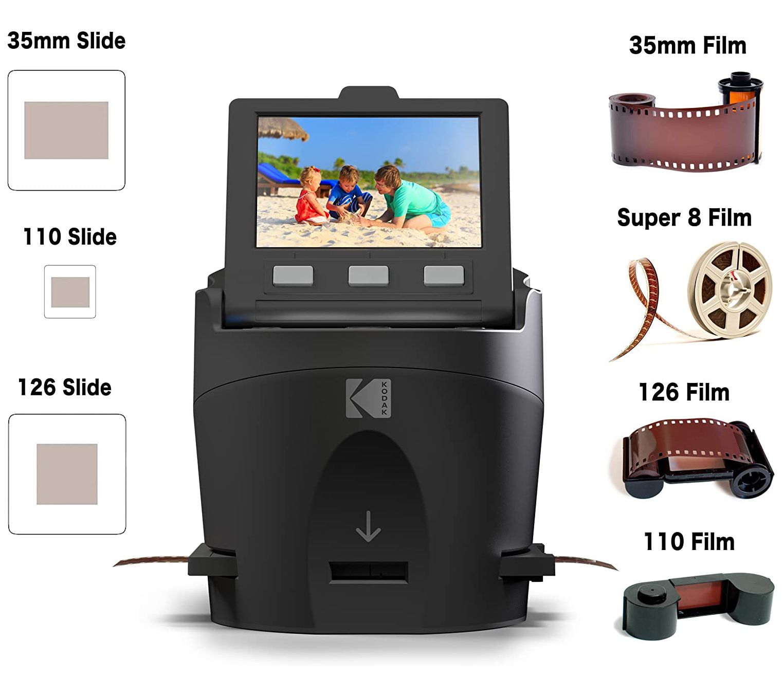 Kodak Scanza Digital Film Scanner - QVC.com