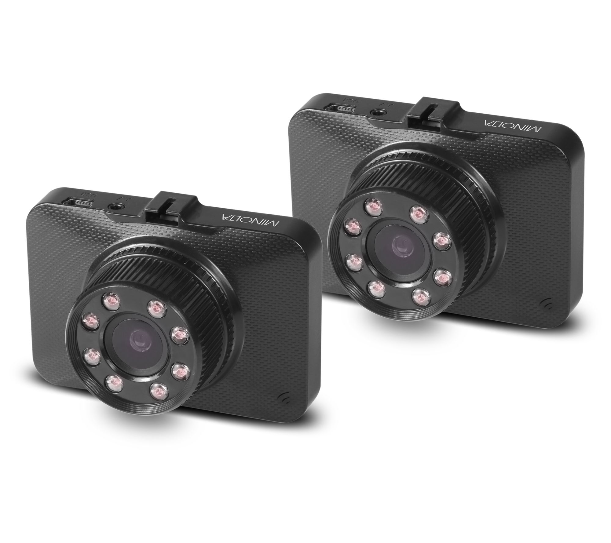 Minolta MNCD260V 1080p Infrared NV Dash Cam w/ .2" LCD Screen