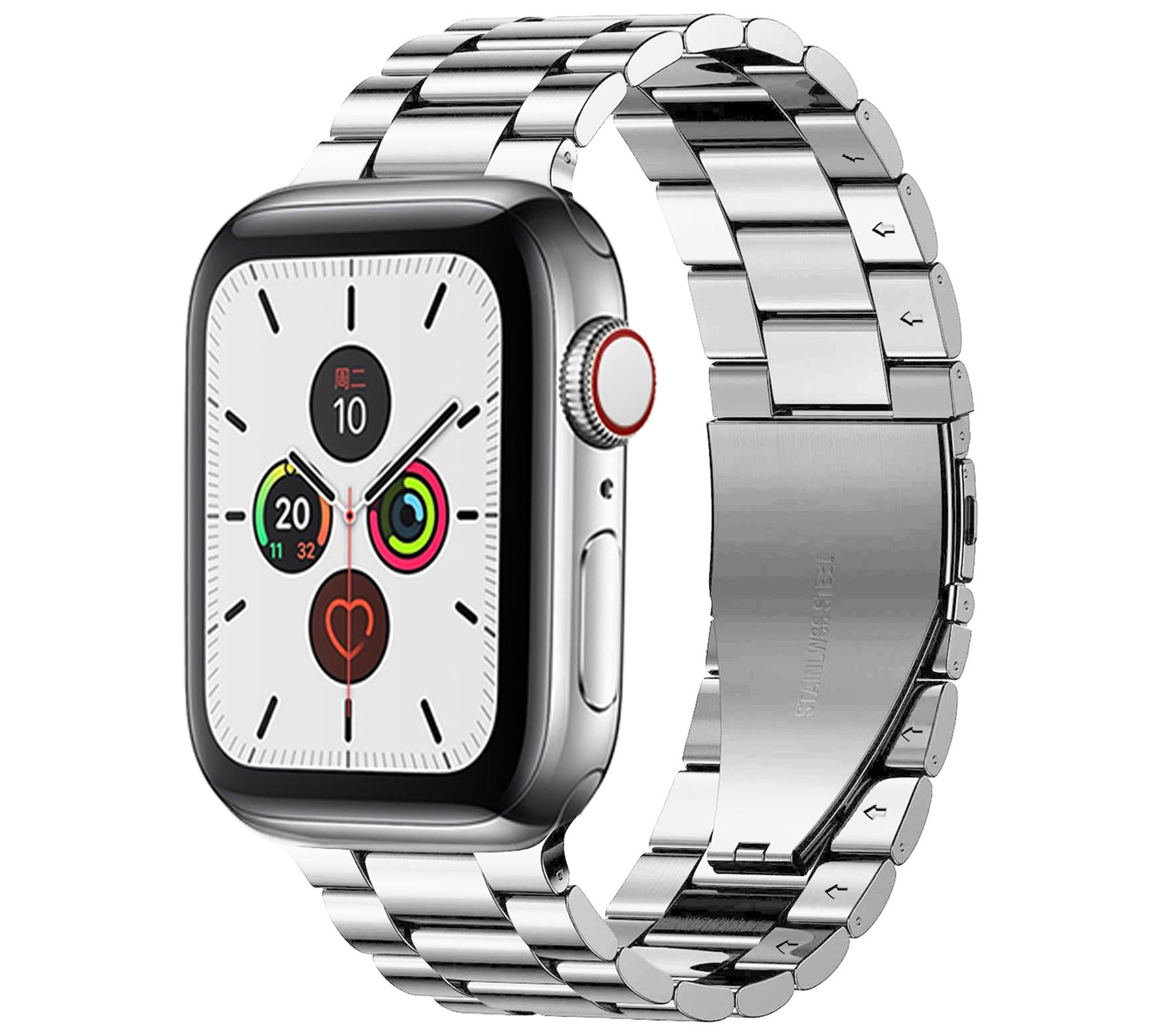 WorryFree Gadgets Apple Watch Ultra Stainless S teel Metal Band