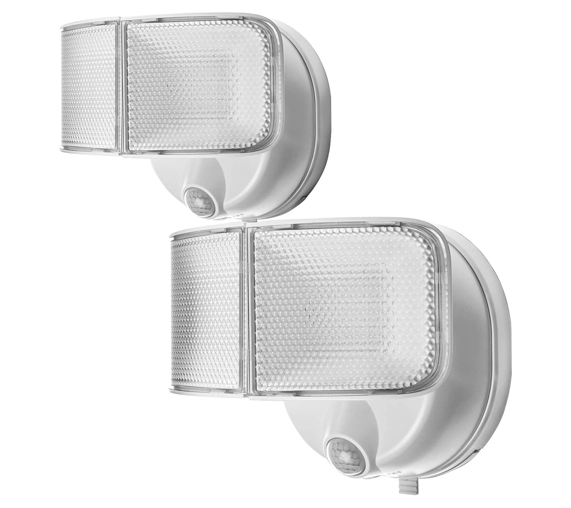 Home Zone Security Twin-Head Motion-Activated L D Lights S/2