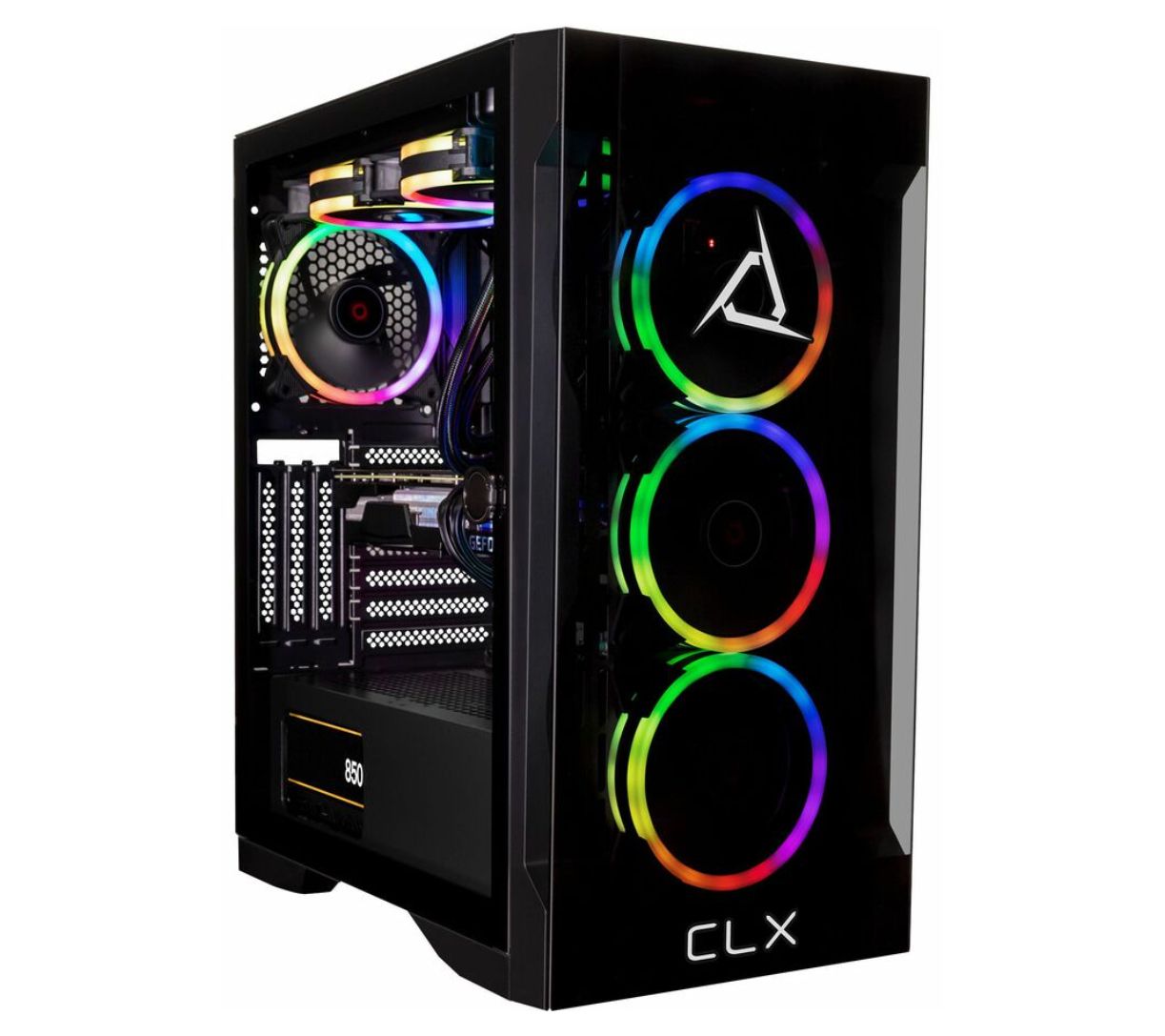 CLX SET Gaming Desktop AMD Ryzen 9 32GB TB SSD B HDD