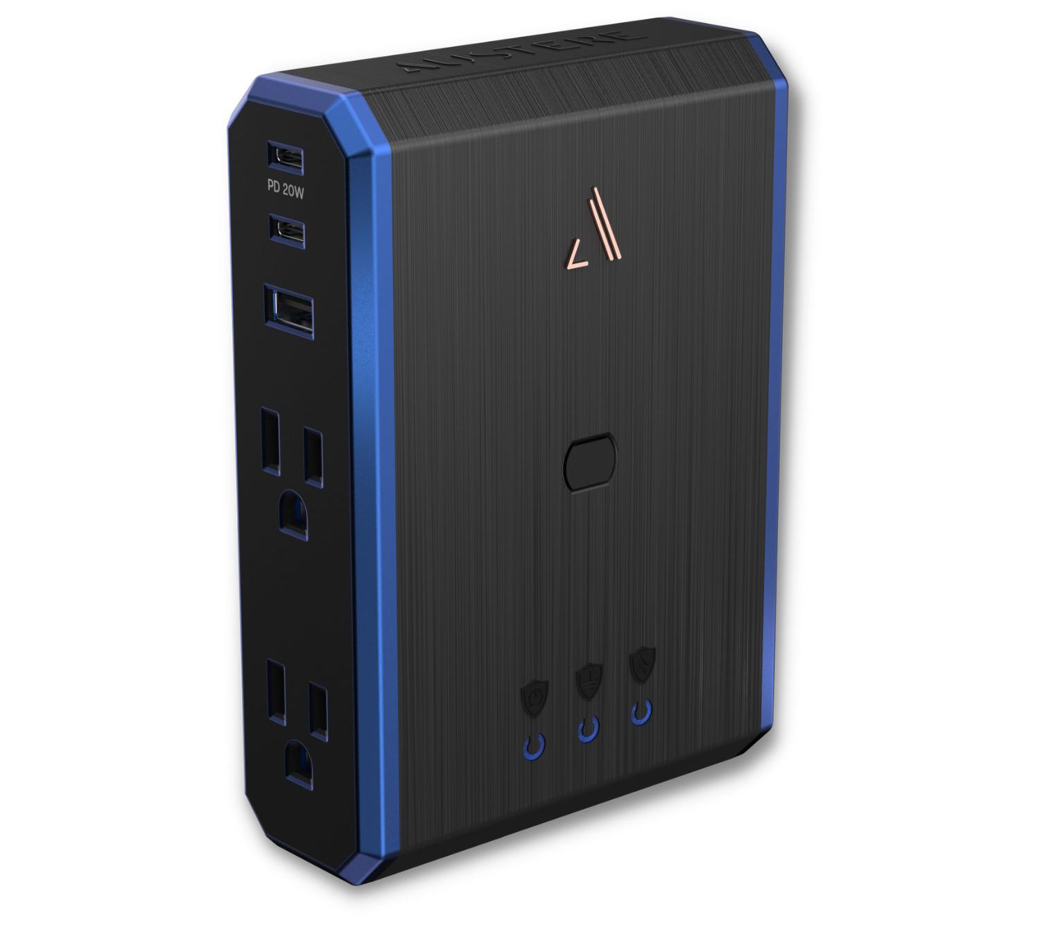 Austere V Series Power 4-Outlet w/ Omniport USB& 20W USB-C