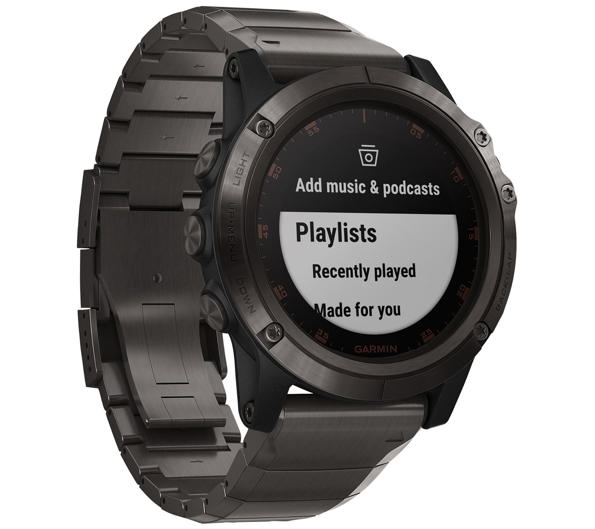 garmin fenix 5x plus sapphire dlc titanium