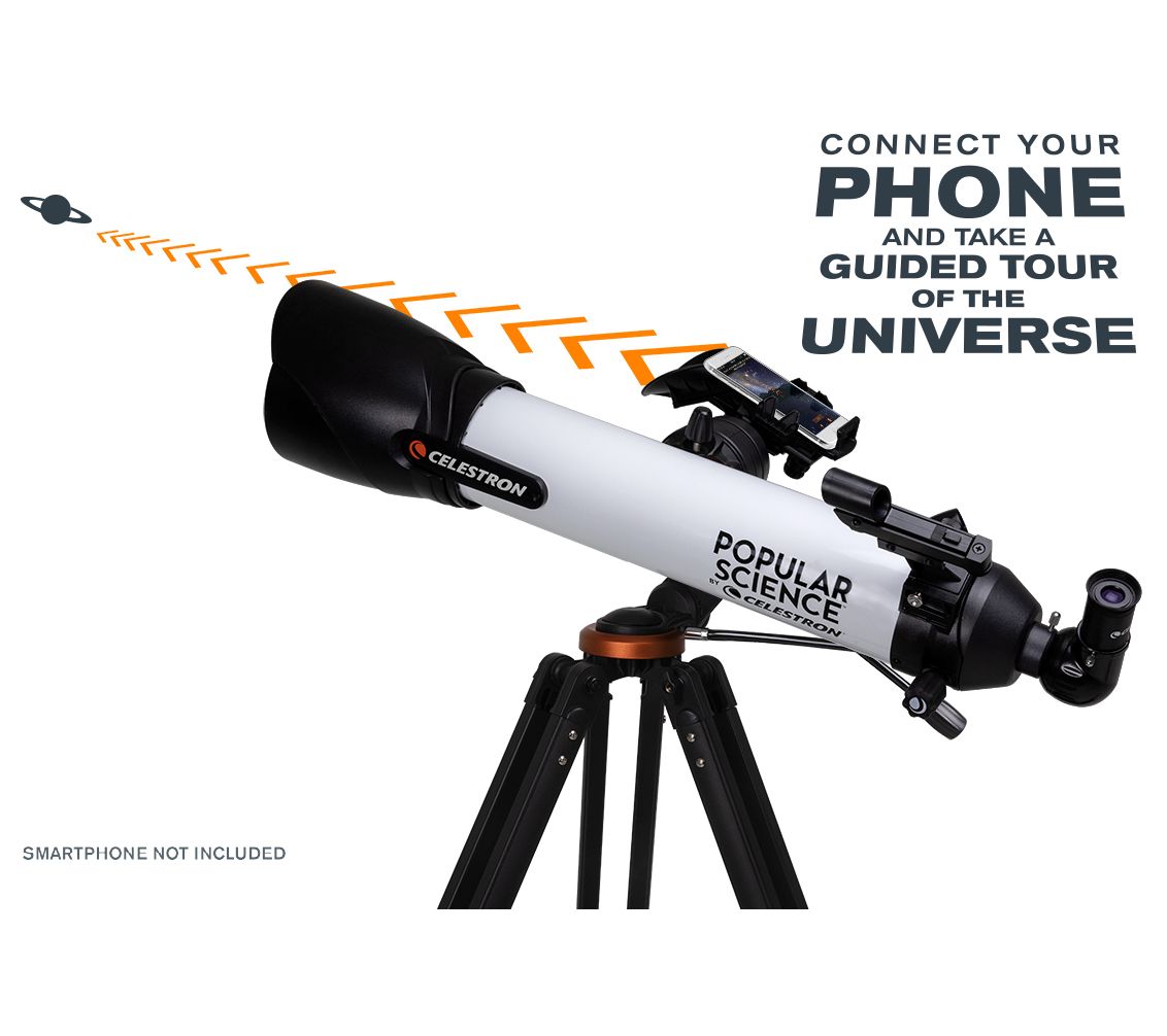 Popular Science By Celestron StarSense DX100AZ art Telescope