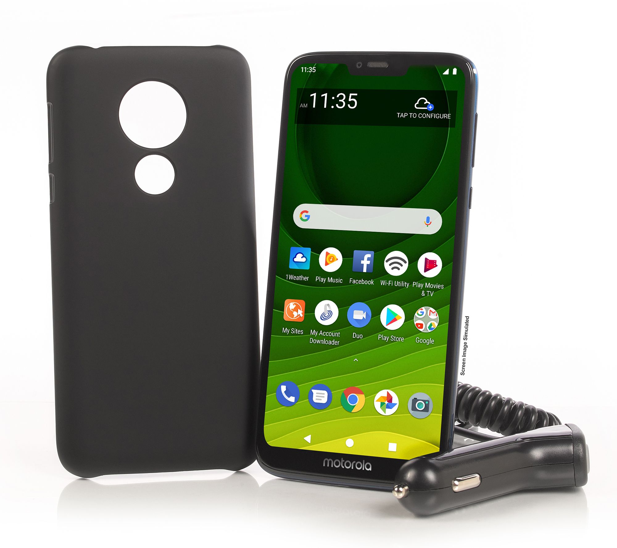 Tracfone 6.2" Motorola MotoG7 Optimo MAXX Smartphone w/ Talk/Text/Data