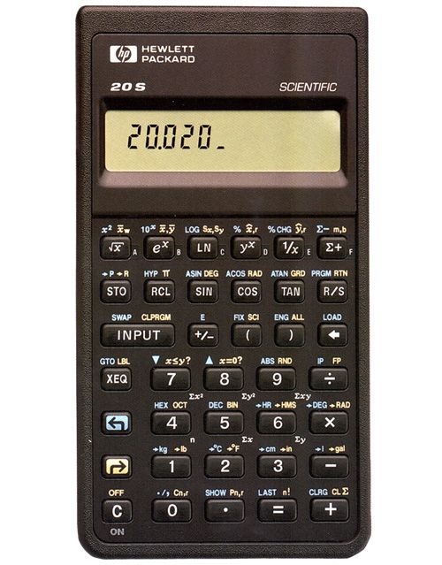 hp 20S Algebraic Scientific Calculator