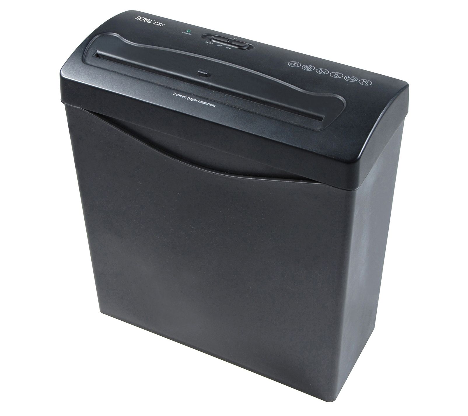 Royal CX8 8 Sheet 3 Gallon Crosscut Shredder