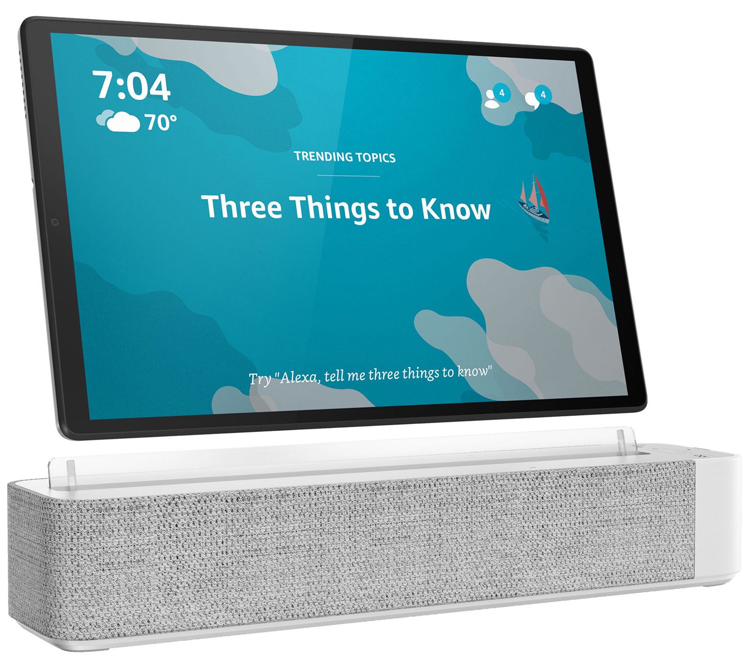 UPC 194778658591 product image for Lenovo Smart Tab M10 Plus (2nd Gen) 128GB w/ Am azon Alexa | upcitemdb.com