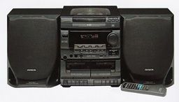 Aiwa NSX-V3000 Mini Audio System w/ Advanced 3CD Changer — QVC.com