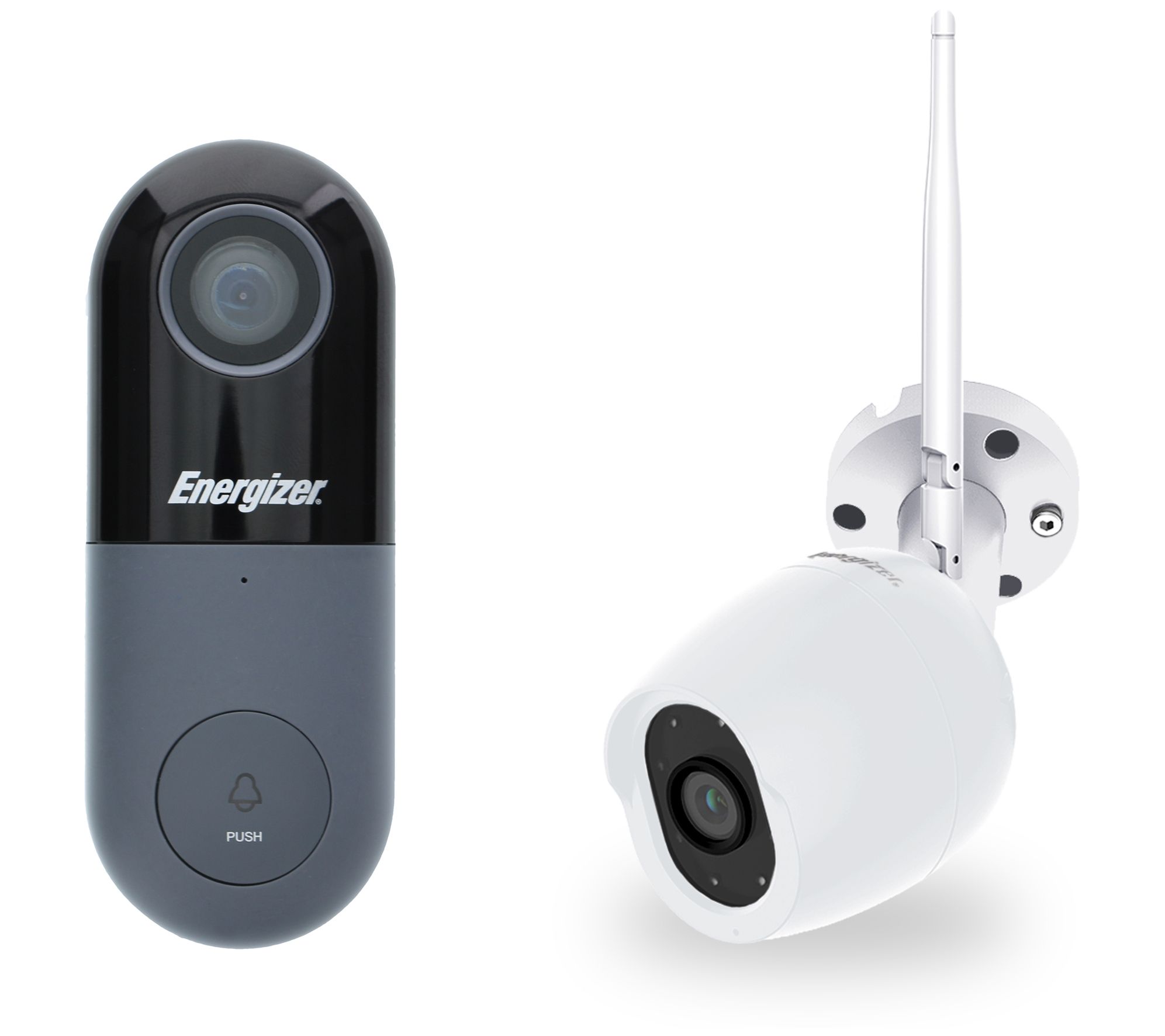 Energizer Wired Smart Doorbell and Indoor/ Outdoor Camera