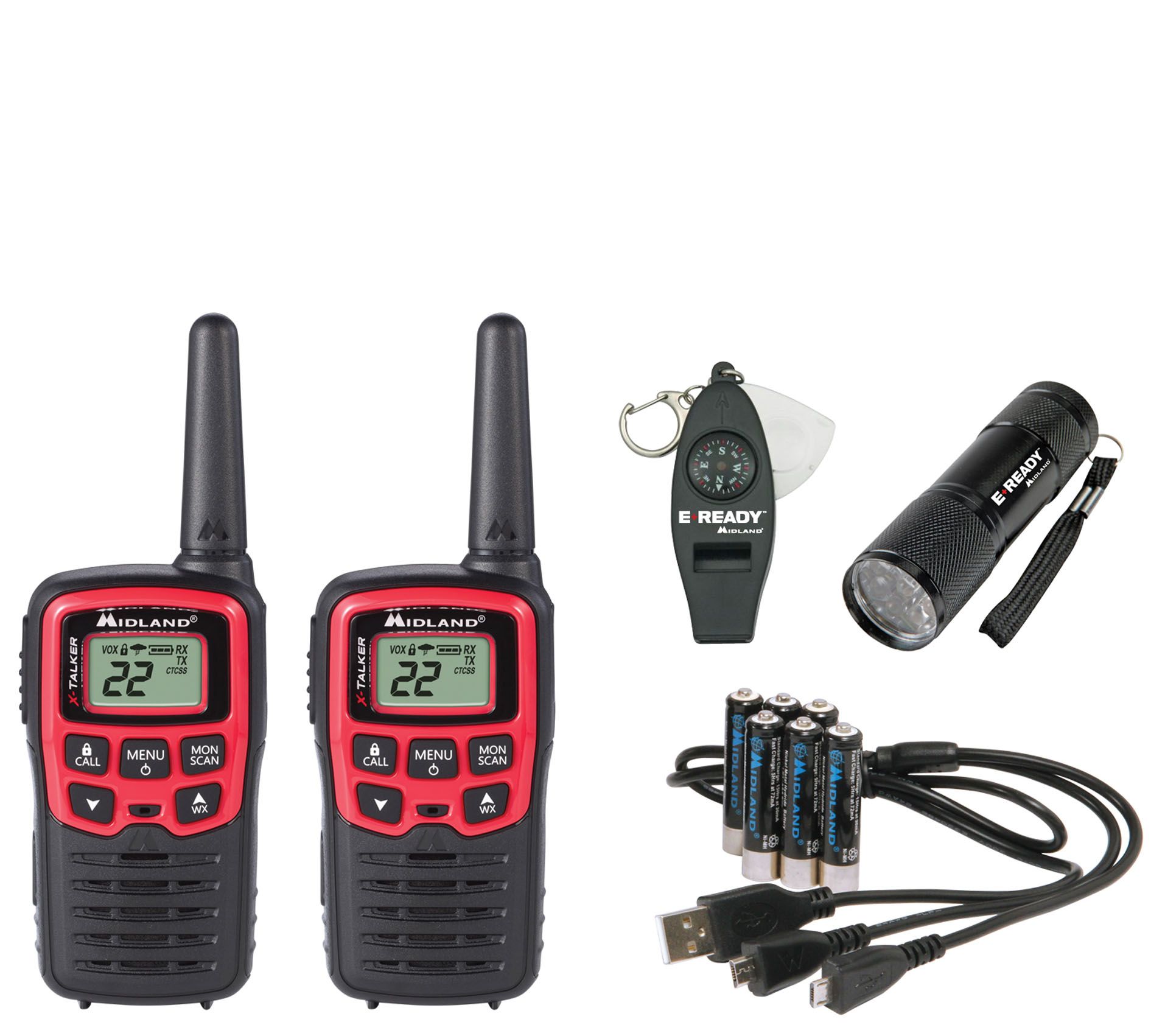 Midland EX37VP E+READY Walkie Talkie Kit