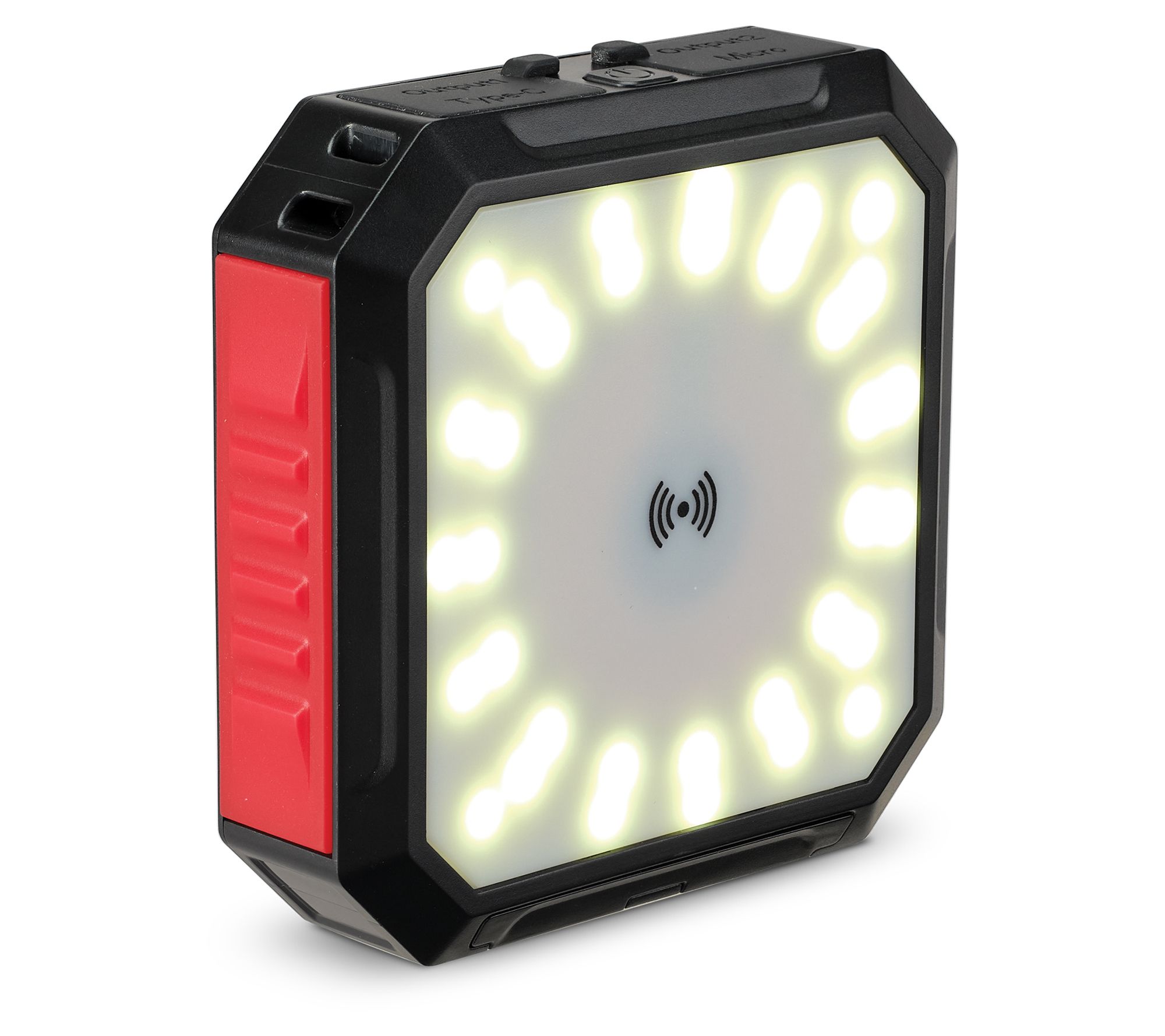 Weather X Solar Power Bank & Light with Wireless Charger