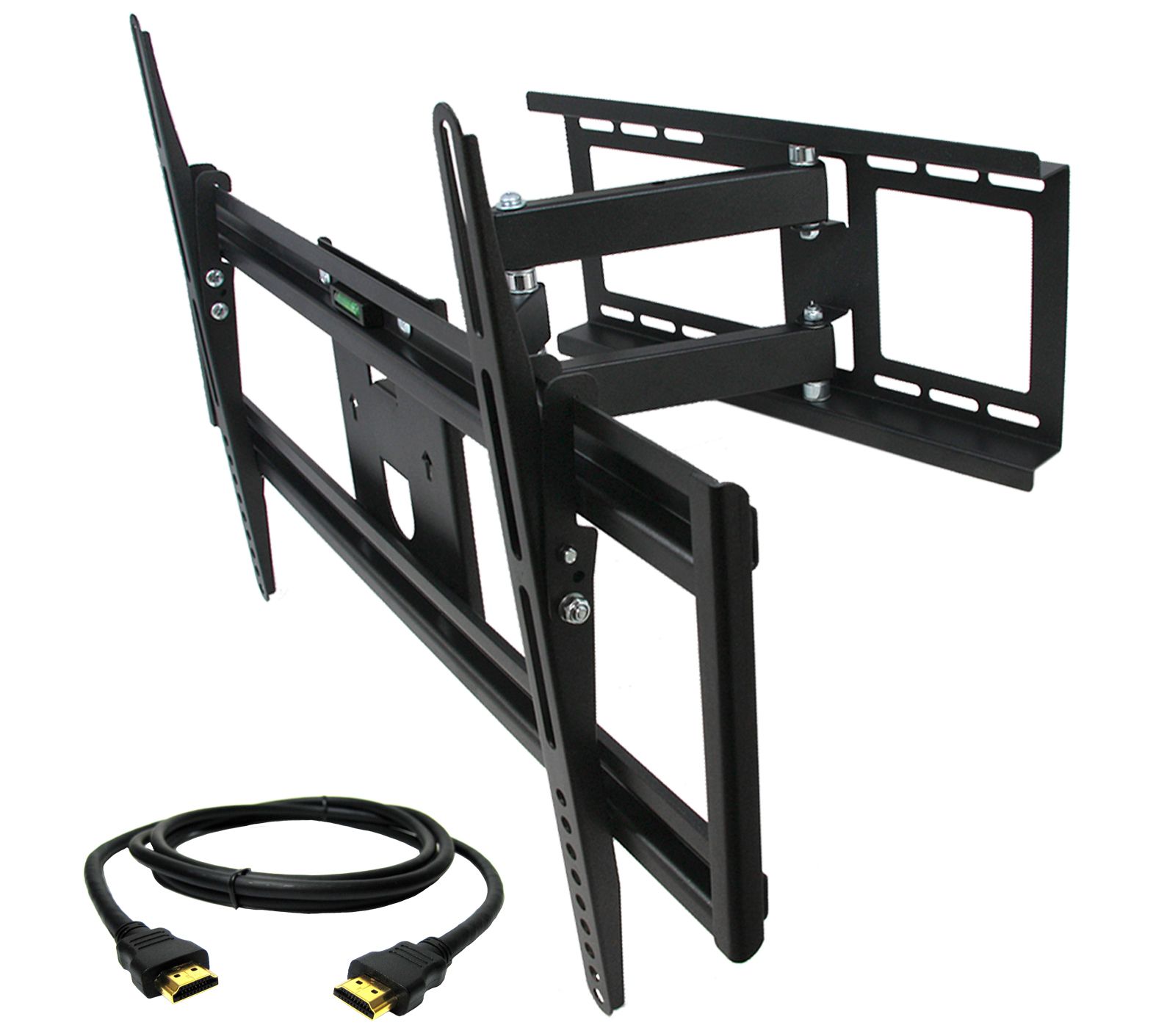 MegaMounts Full-Motion 32" to 70" TV Wall Mount w/ HDMI Cable