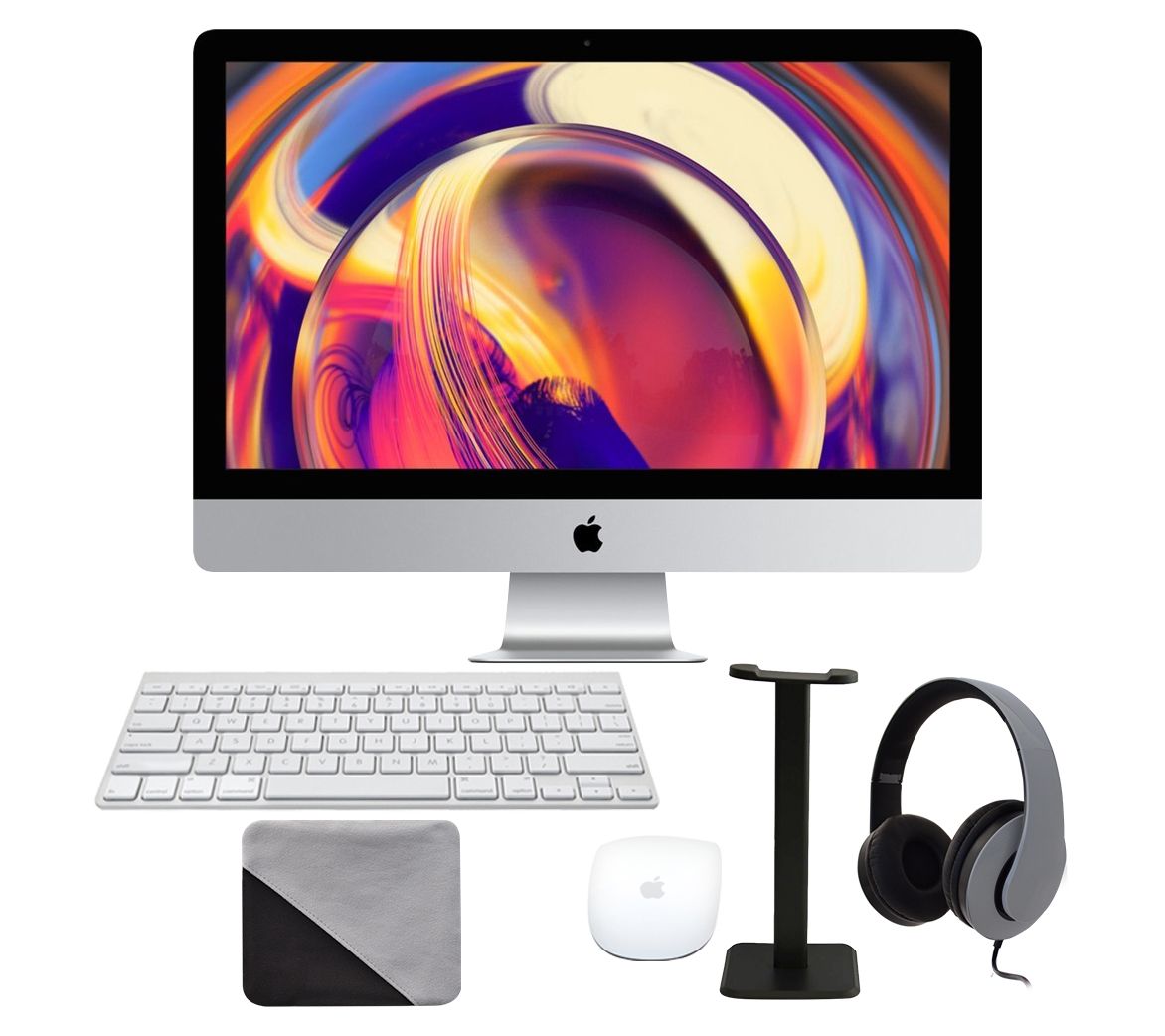 Apple Imac 21 2 3ghz Intel Iris Desktop Withaccessories Qvc Com