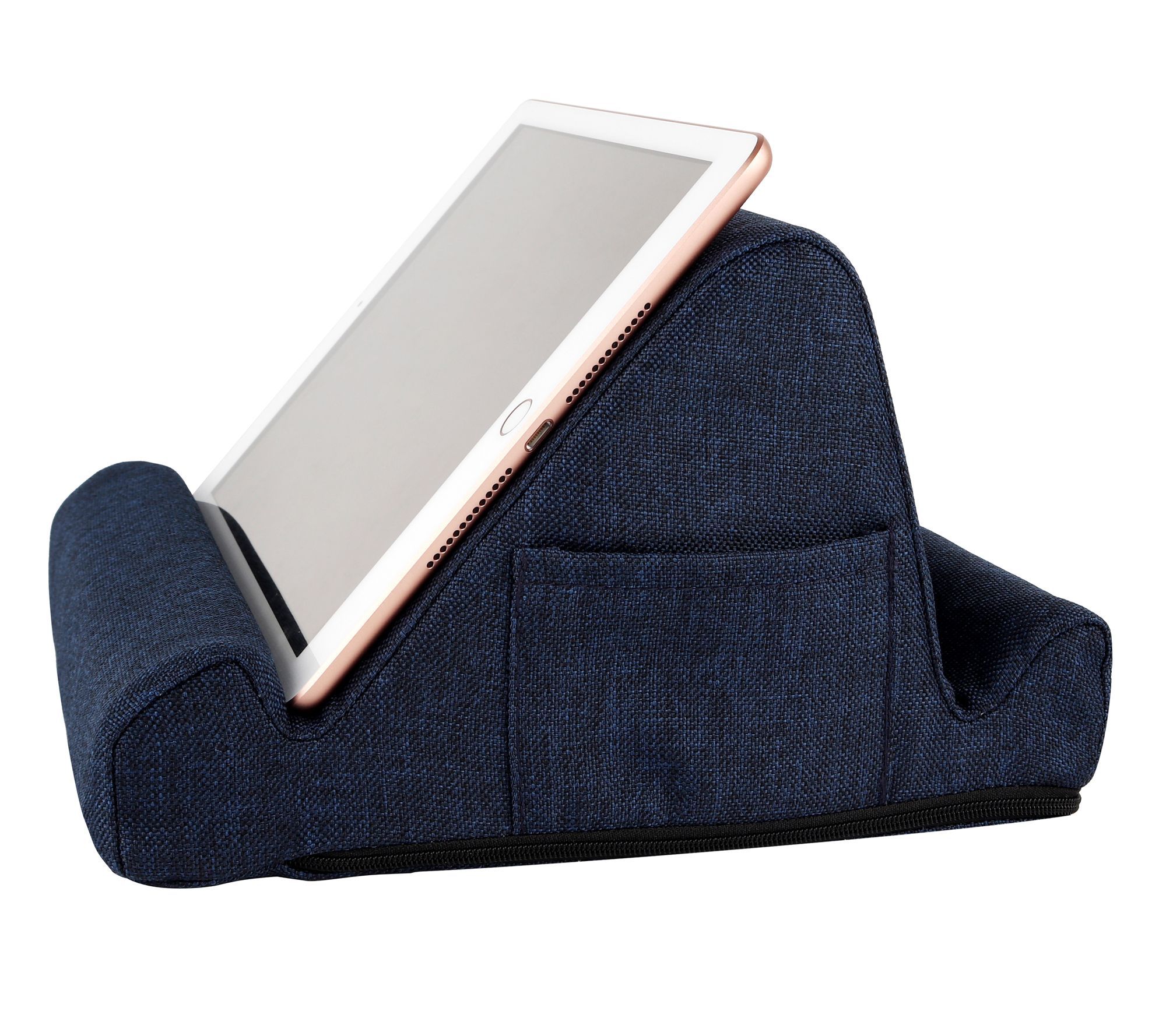 Duo MultiPosition Memory Foam Tablet Stand w/ Storage Pockets