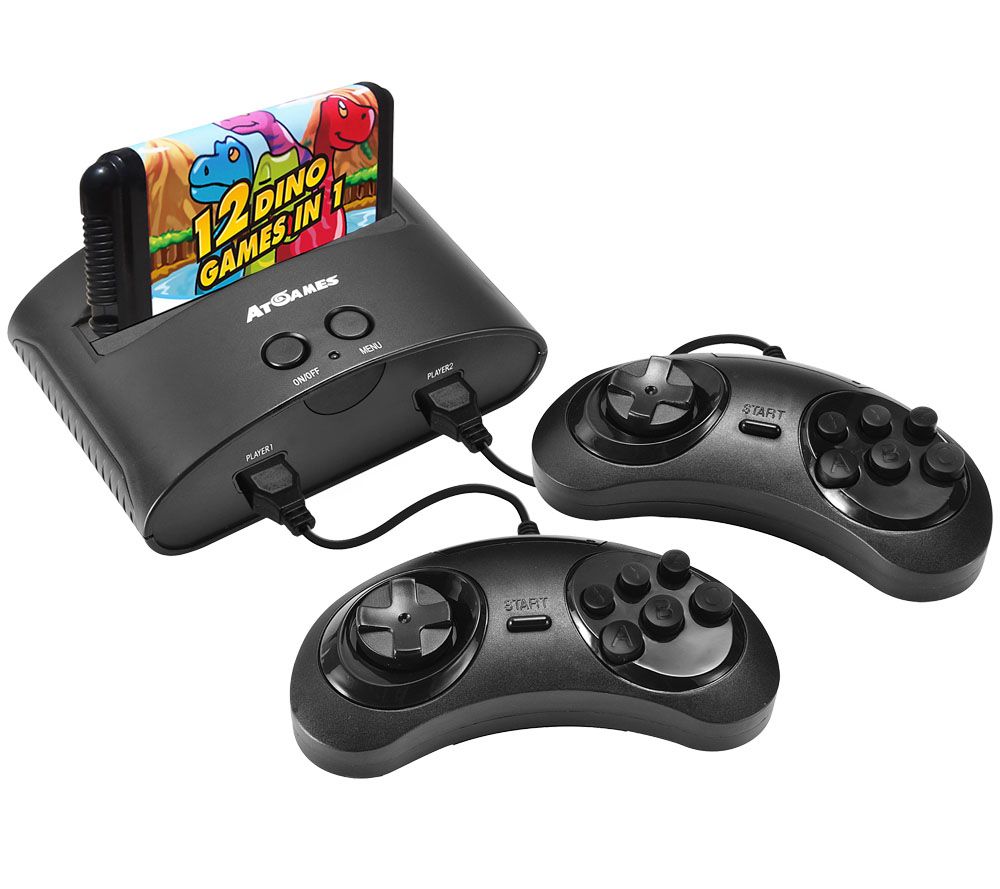 SEGA Genesis Classic Game Console with 92 Games & 2 Controllers — QVC.com