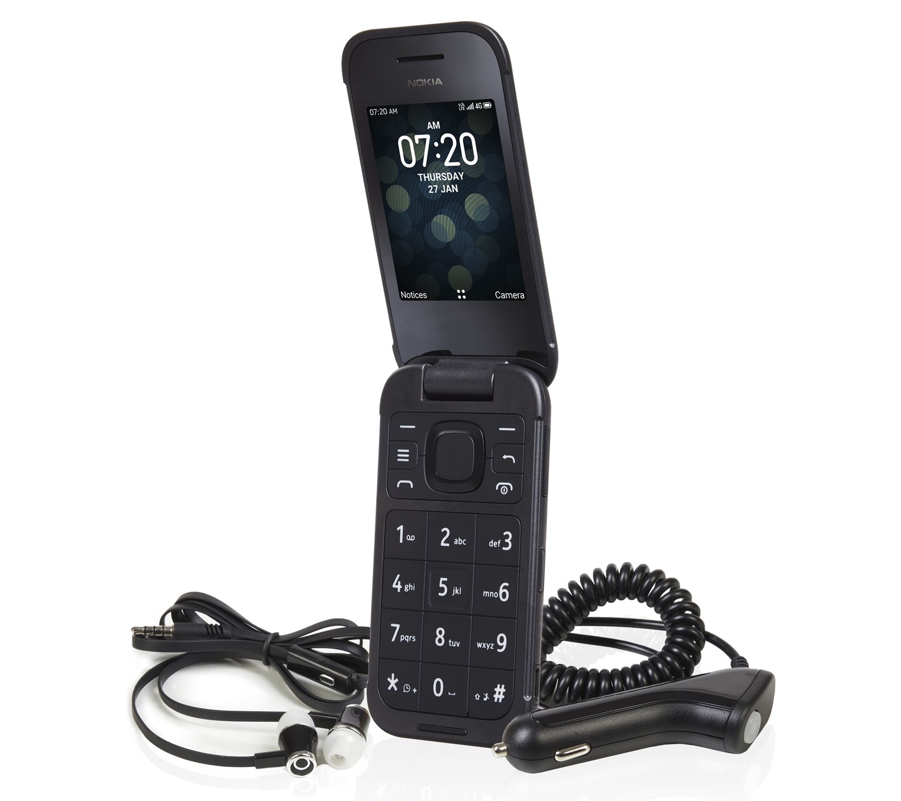 Tracfone Nokia Flip N139DL Smartphone w/ 1200 Talk/Text/Data
