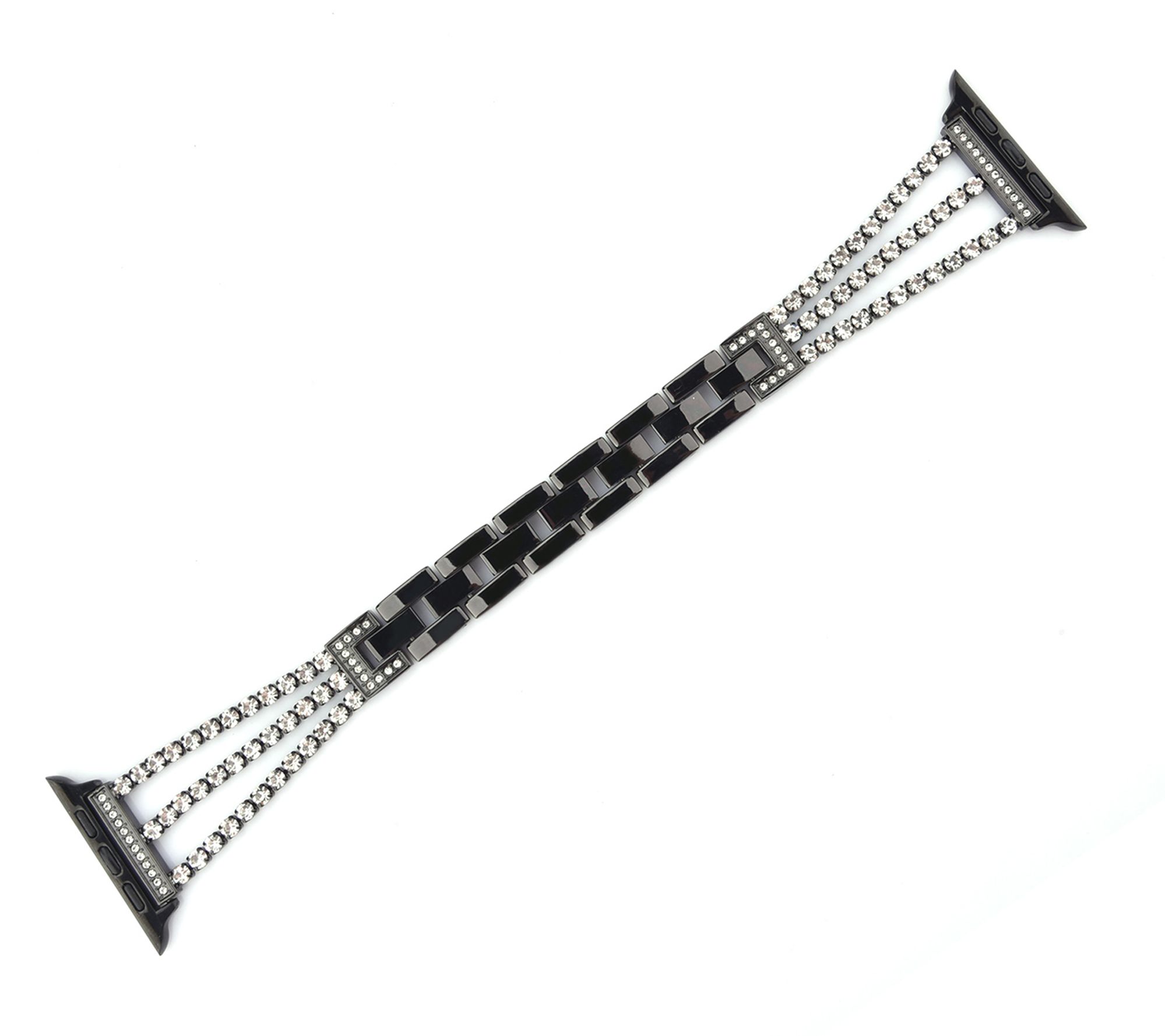 WorryFree Gadgets Apple Watch 42/44/45mm Bling ressy Band