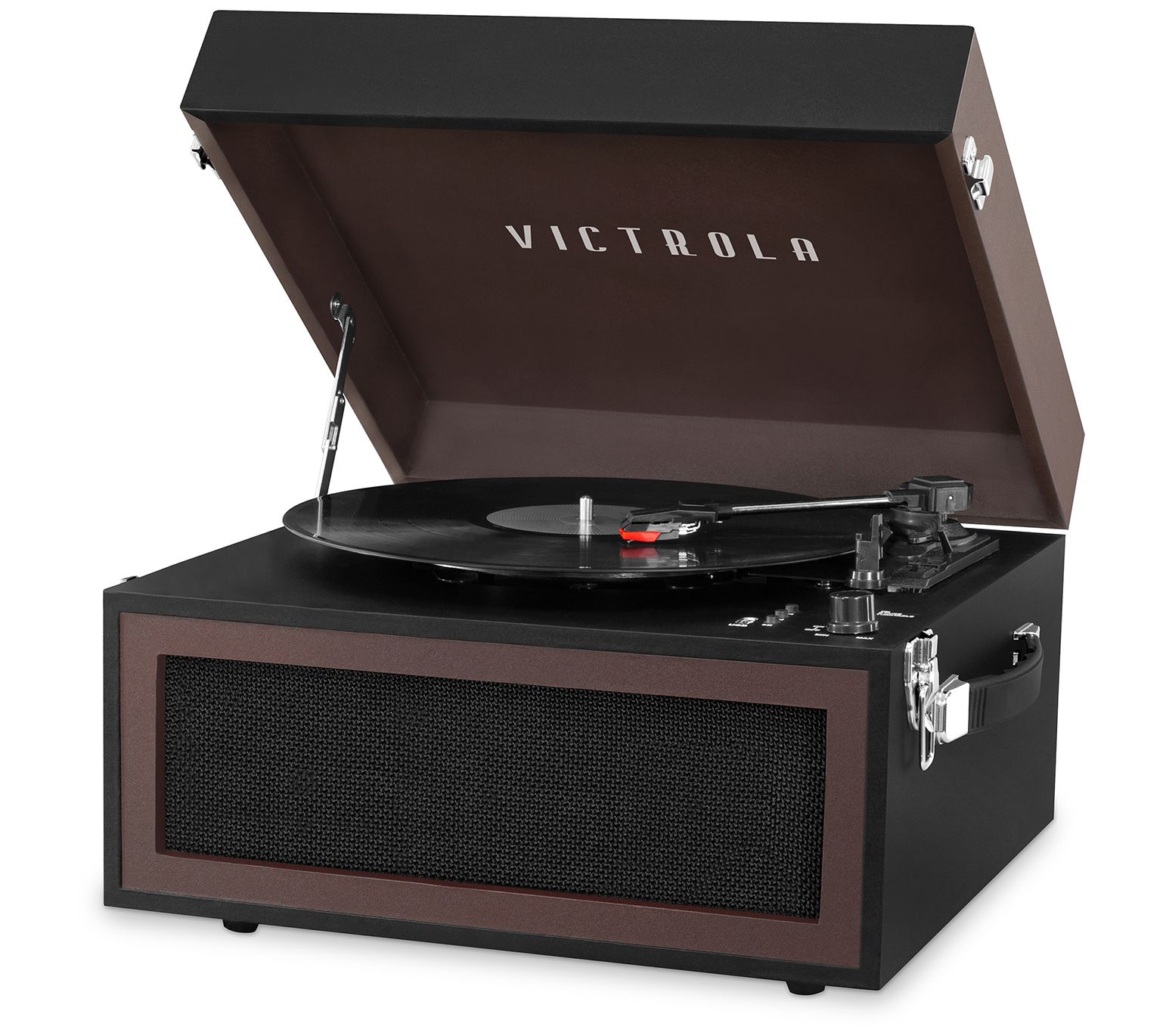 Victrola Bluetooth Record Player Stand with 3Speed Turntable