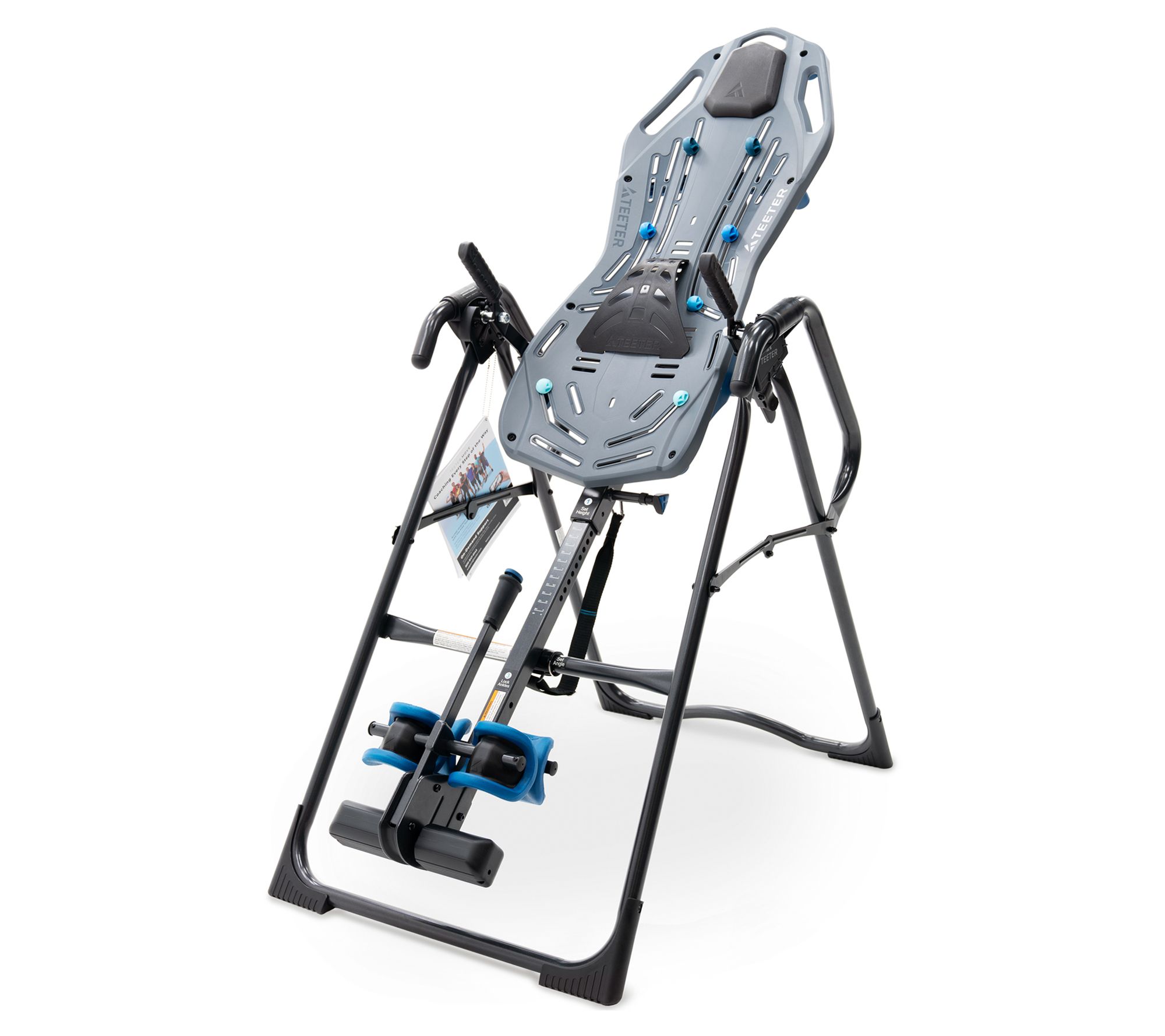 Teeter Fitspine X3 Inversion Table With Flextech Bed Qvc Com