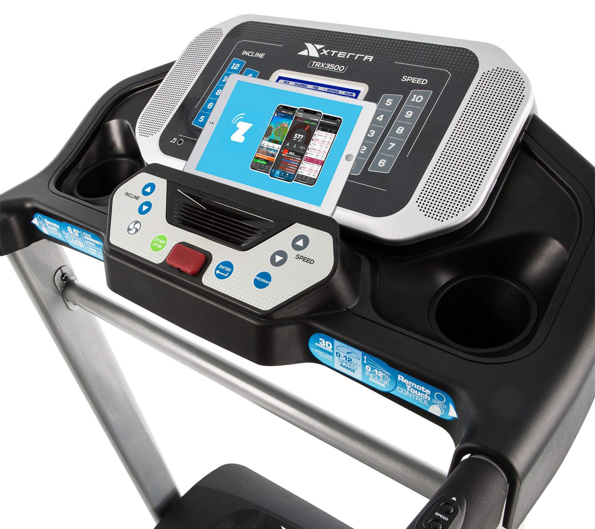xterra fitness trx3500 folding treadmill for sale