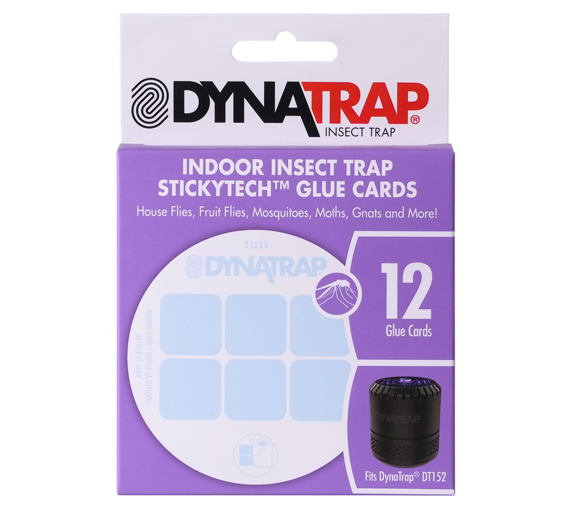 DynaTrap 12-Pack Glue Board Refill For Flying Insect Trap