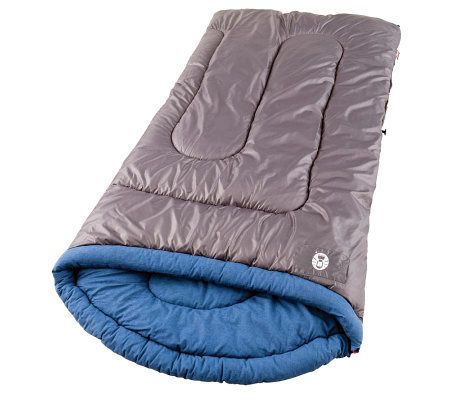 Coleman White Water Contoured Flannel Lined Sleeping Bag | Yazio