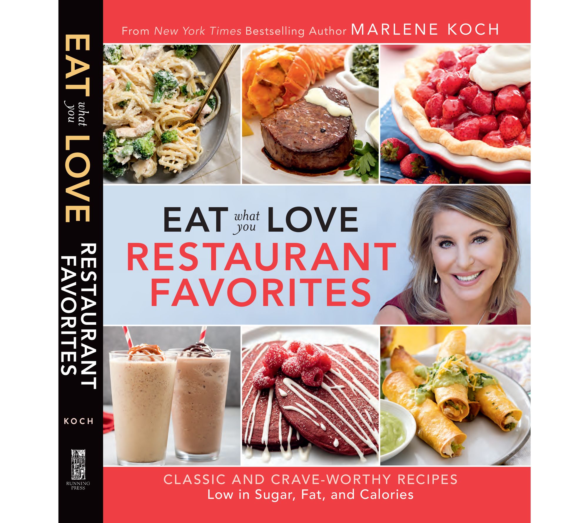 Eat What You Love Restaurant Favorites Cookbook by Marlene Koch — QVC.com