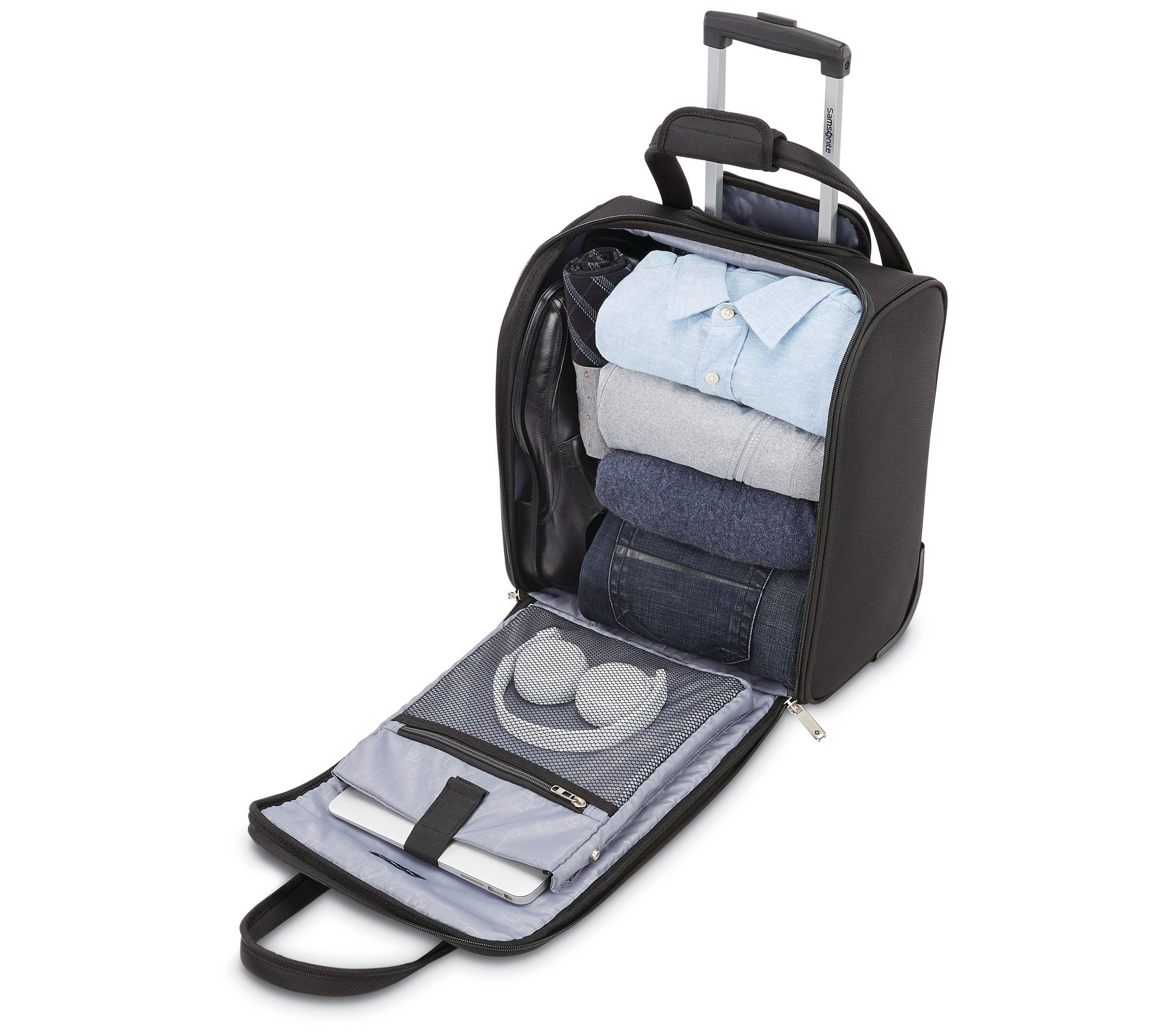 qvc underseat luggage