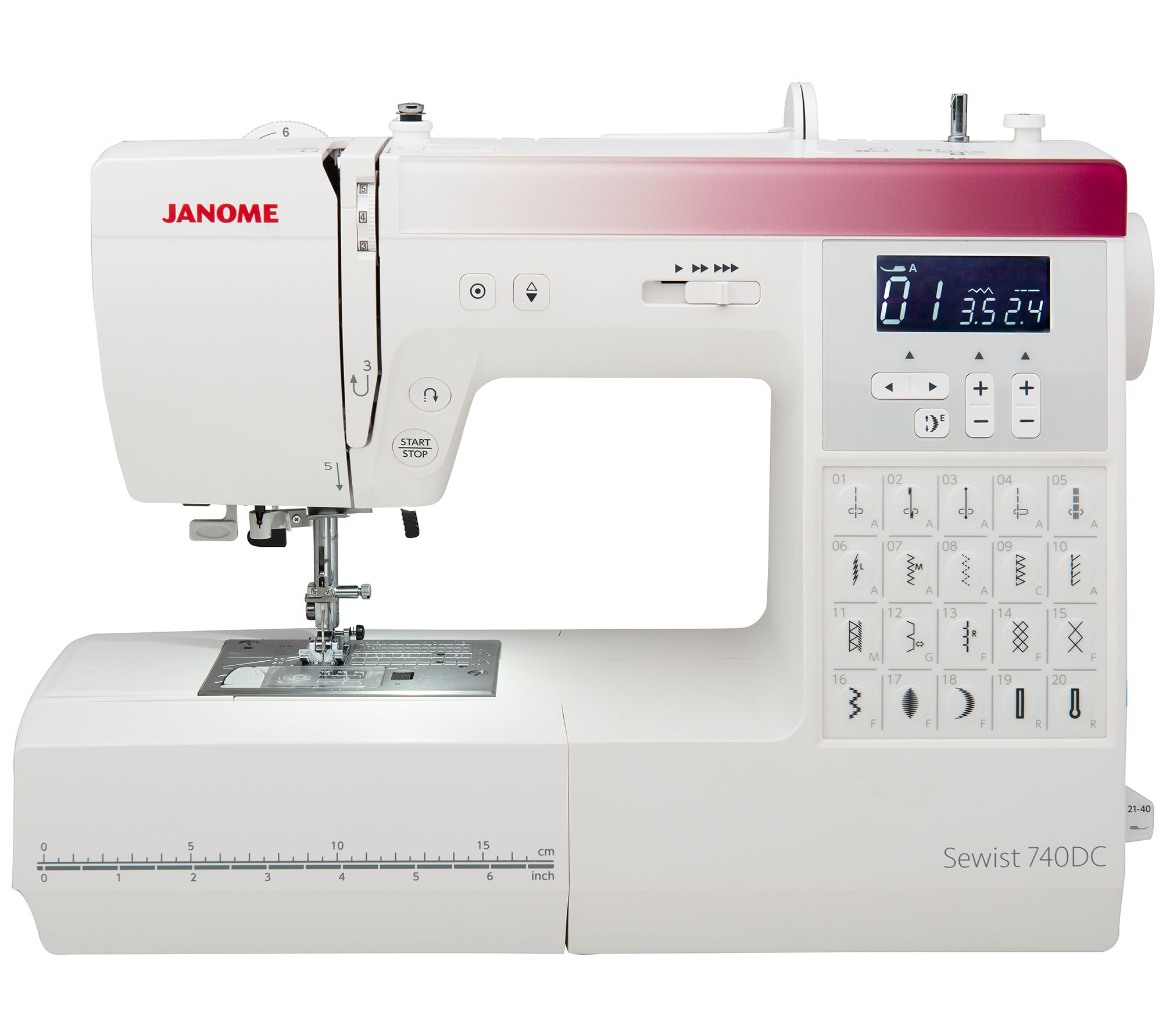 Janome Sewist 740DC Computerized Sewing Machine