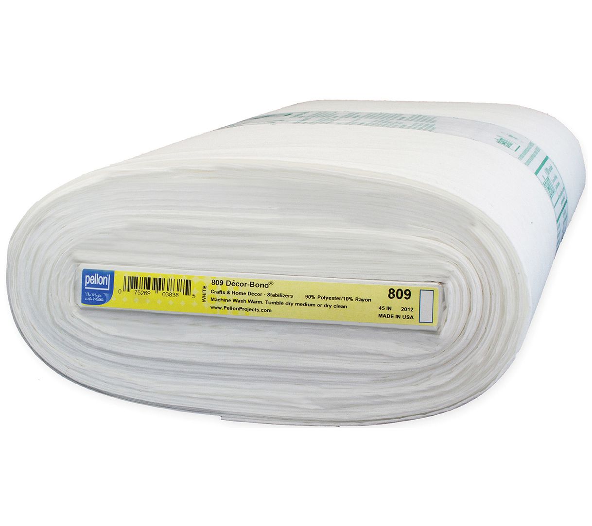 Pellon Decor-Bond Fusible Interfacing - White,4 x 25yd