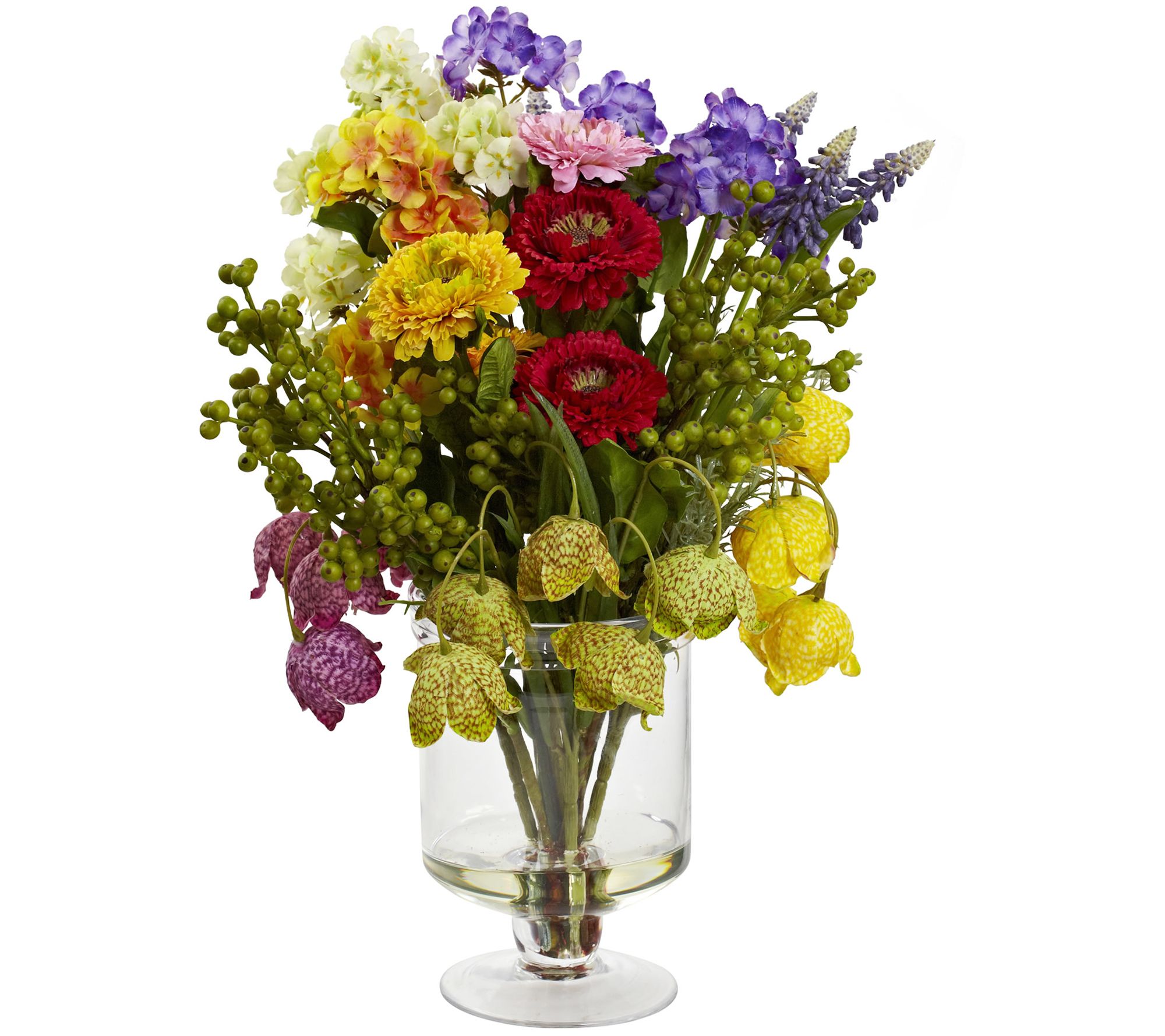 Spring Floral Arrangement by Nearly Natural