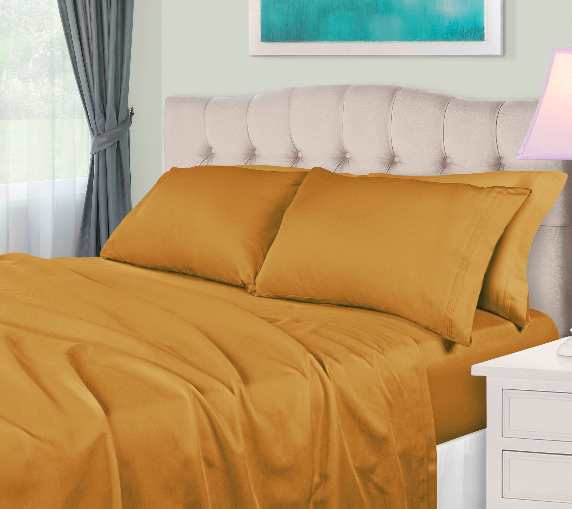 Superior 650TC Egyptian Cotton Deep Pocket Sheets Set, King
