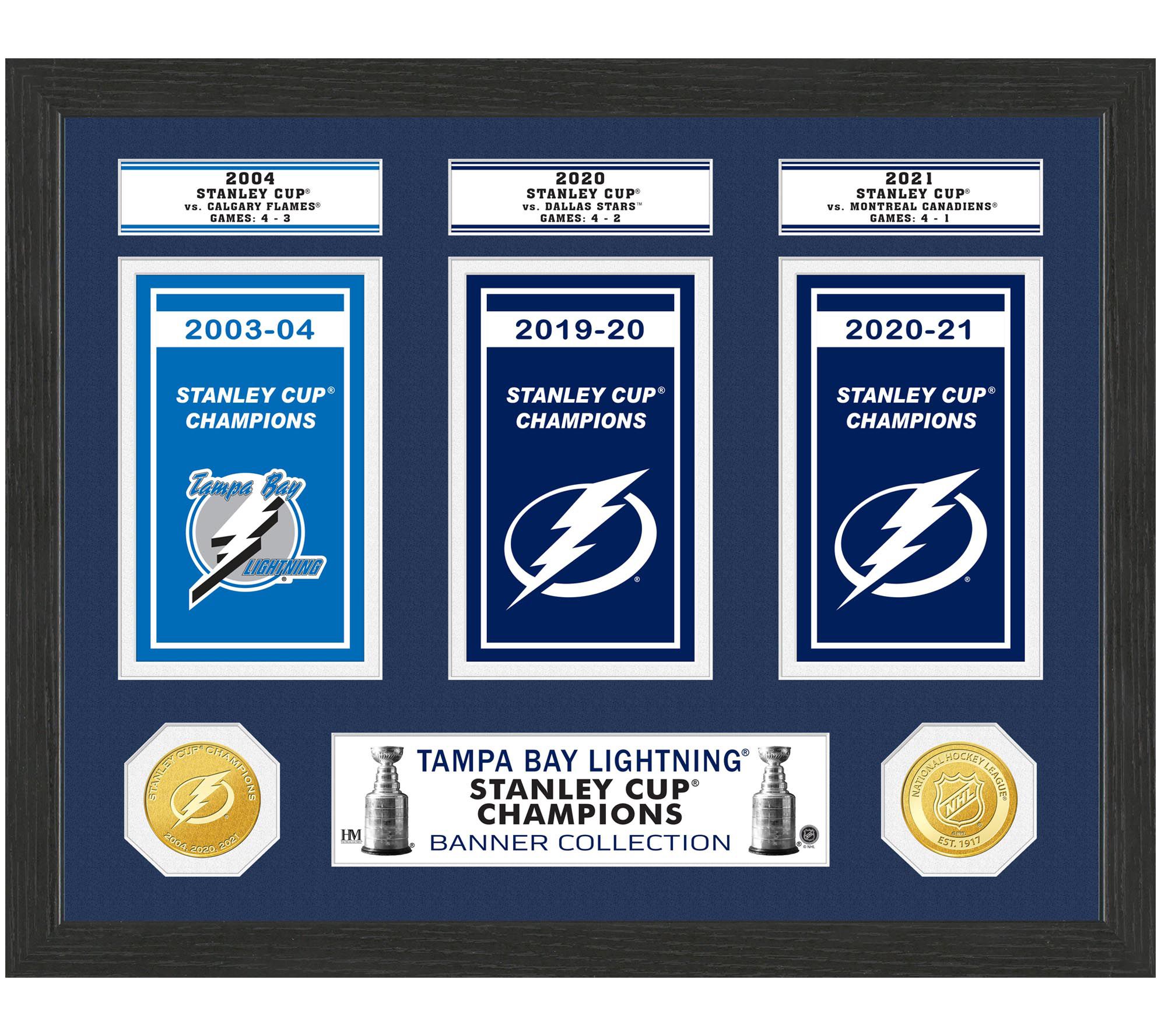 Tampa Bay Lightning Stanley Cup Banner Collecti n Photo Mint