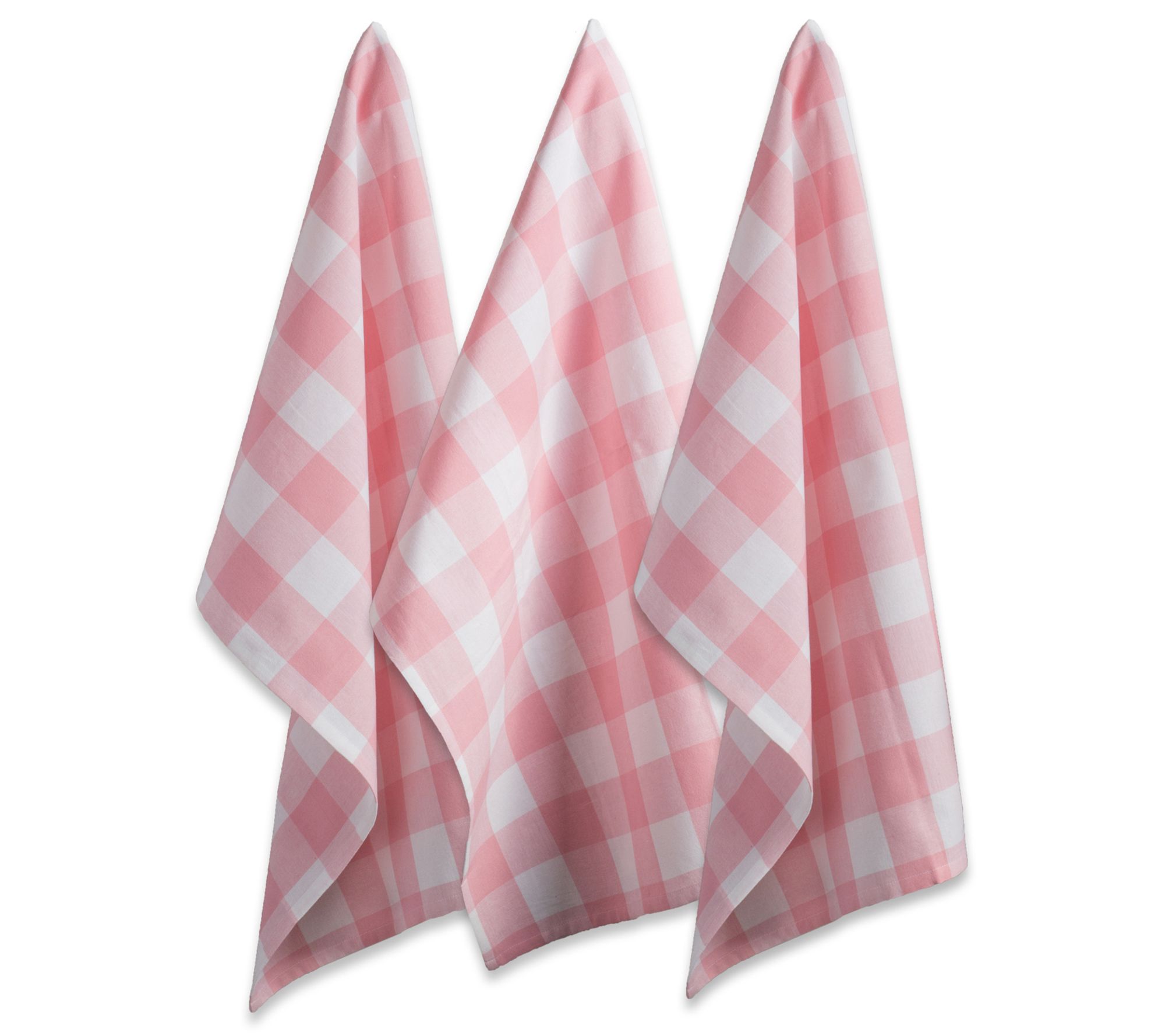 Design Imports Set of 3 Buffalo Check Kitchen Towels