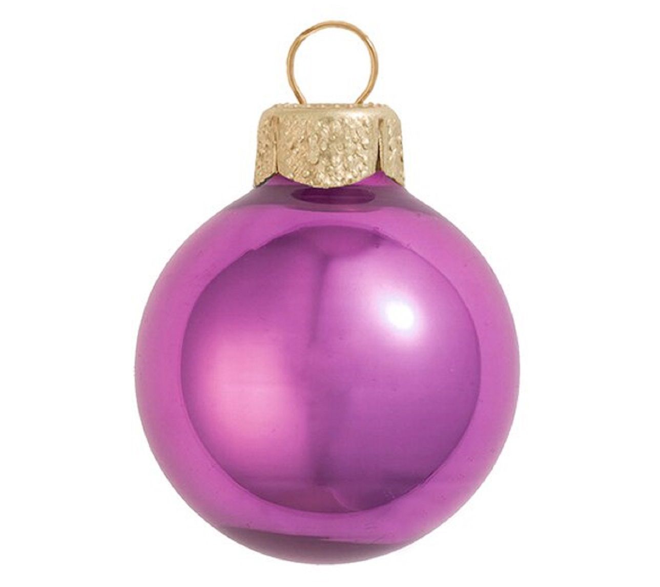 Whitehurst 2-Piece 6" Glass Ornament, Pearl Fin sh
