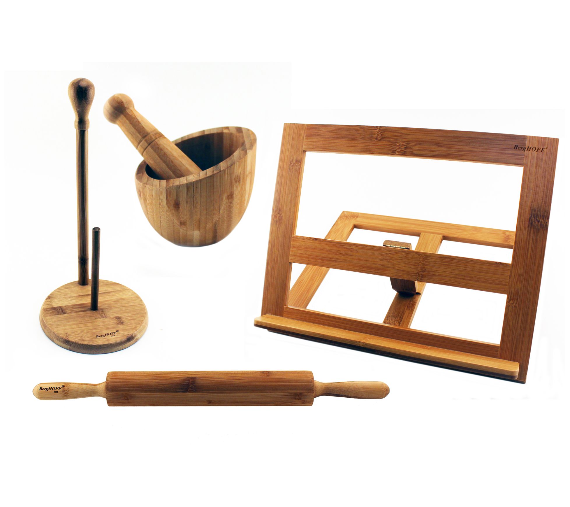 BergHOFF Bamboo 4-Piece Kitchen Set