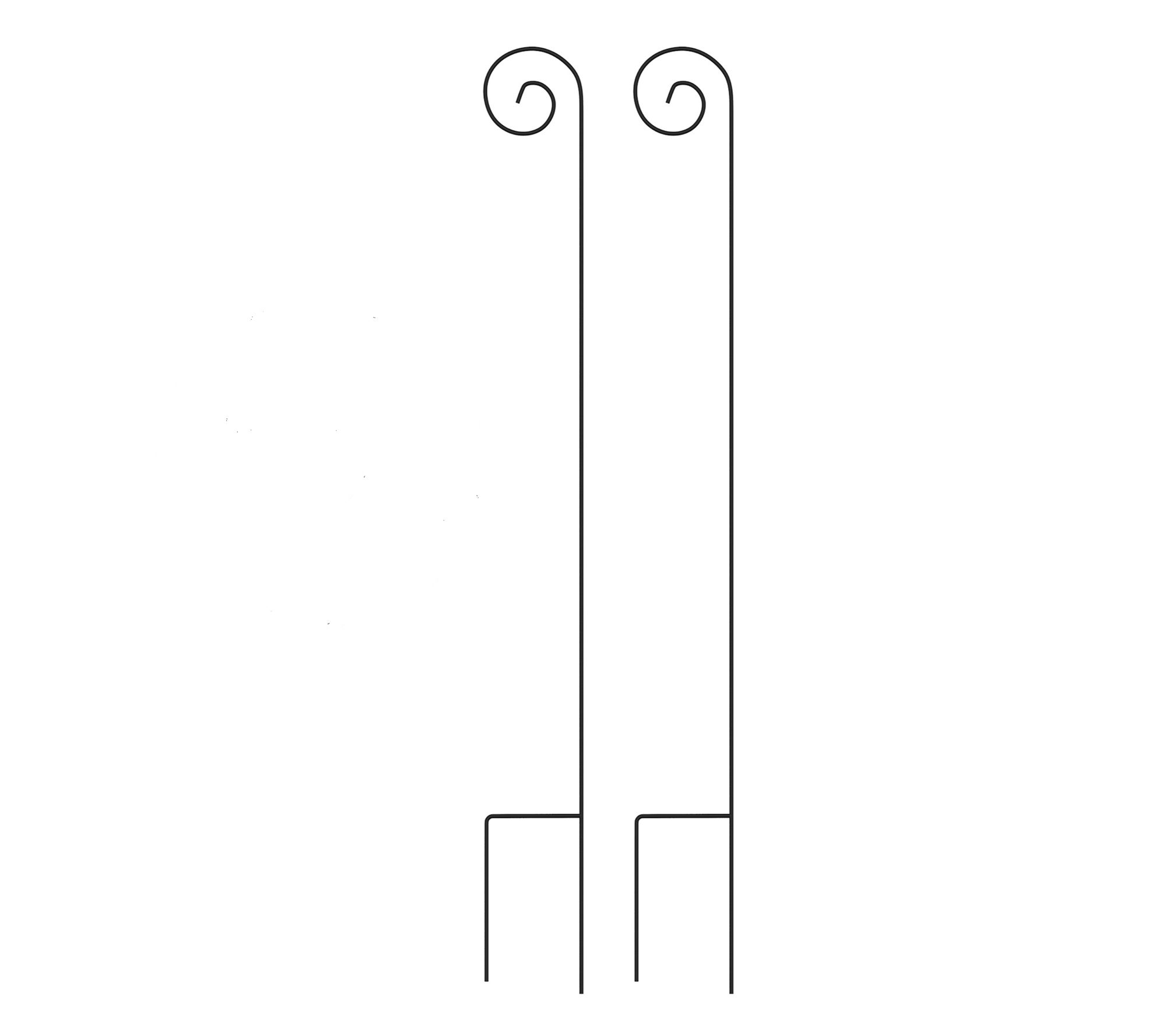 Pure Garden 65 Set of 2 Shepherd Hooks