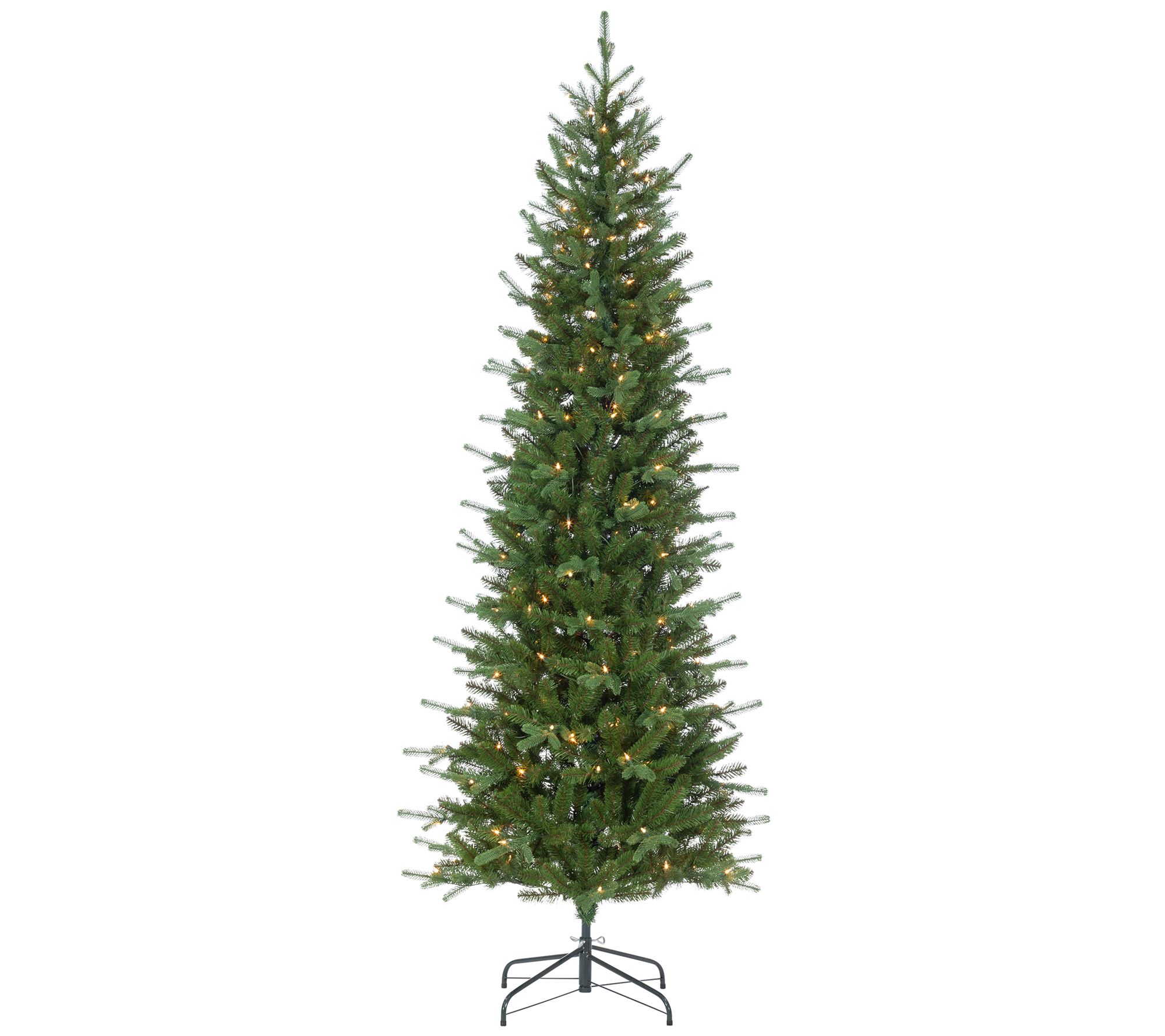 7.5-ft Nat Cut Narrow Dover Pine w/ 200 Lights y Sterling Co