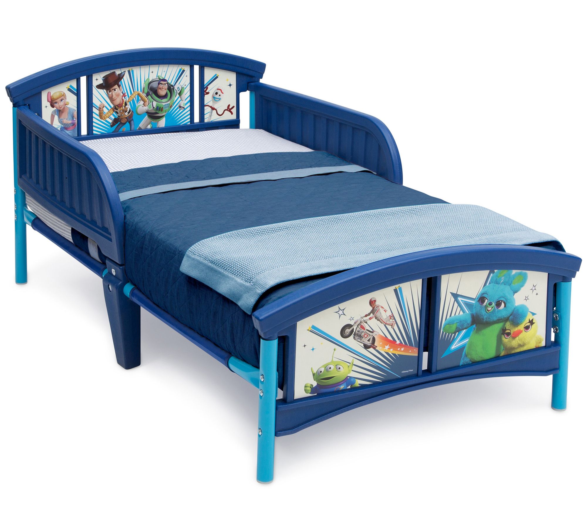 Disney/Pixar Toy Story 4 Plastic Toddler Bed by Delta Children