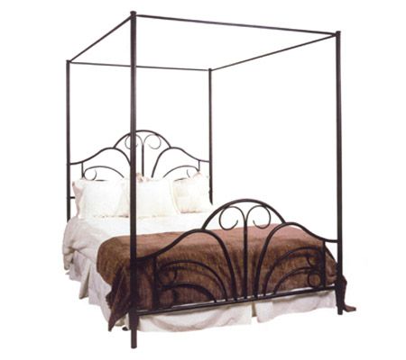 UPC 796995000483 product image for Hillsdale House Dover Canopy Full Bed with Rails | upcitemdb.com