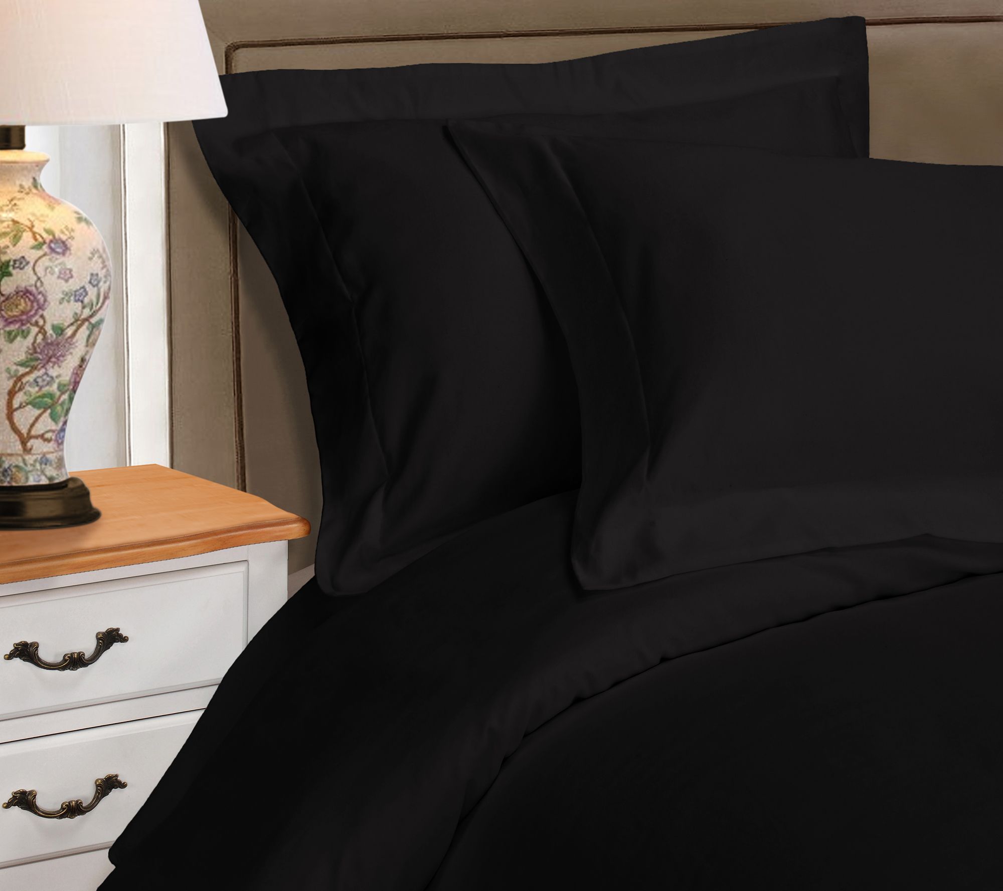 Superior 530-TC Egyptian Cotton Duvet Cover Set King/Cal.King