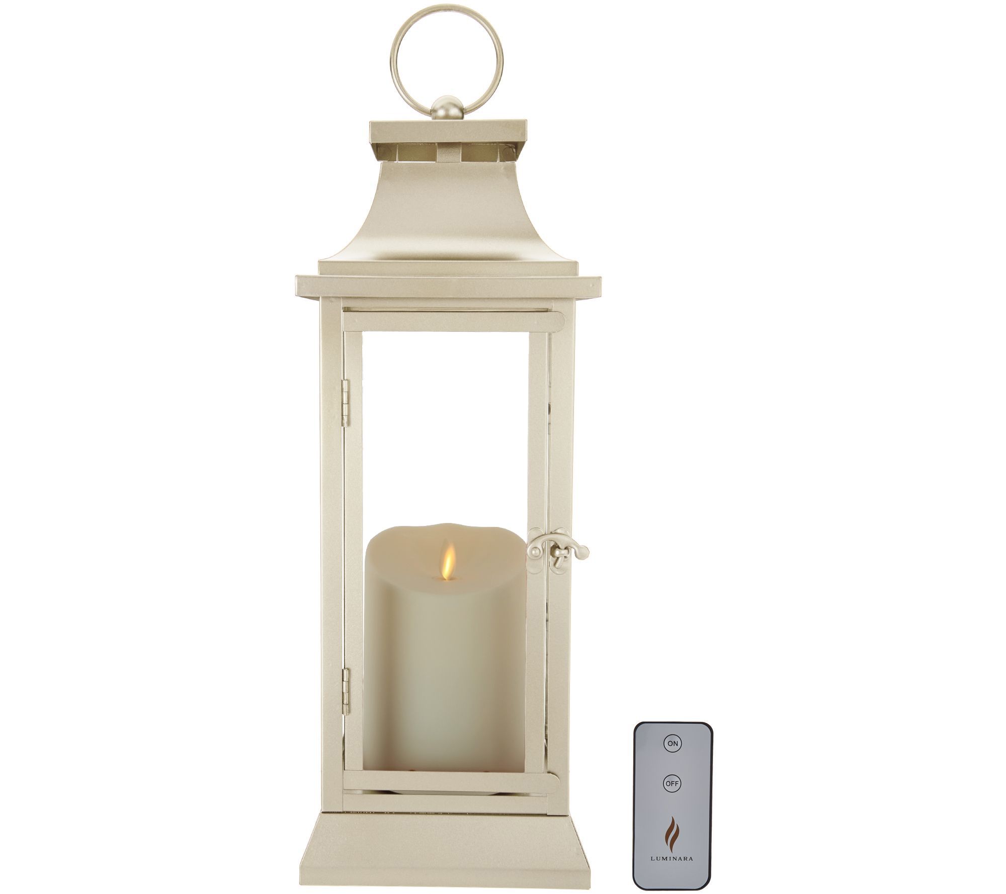 Luminara 16" Heritage 2.0 Lantern with Remote Page 1 —