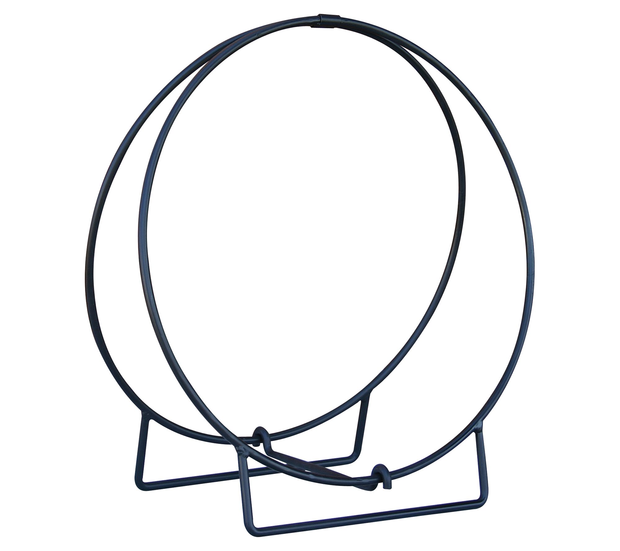 UniFlame 36-Inch Diameter Firewood Hoop  Black